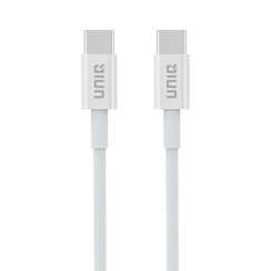 UNIQ Accessory câble de charge - USB C vers USB C, 20 cm, blanc
