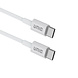 UNIQ Accessory UNIQ Accessory Typ-C-zu-Typ-C-Kabel – 20 cm – Weiß UNIQ Accessory UNIQ Accessory Typ-C-zu-Typ-C-Kabel – 20 cm – Weiß