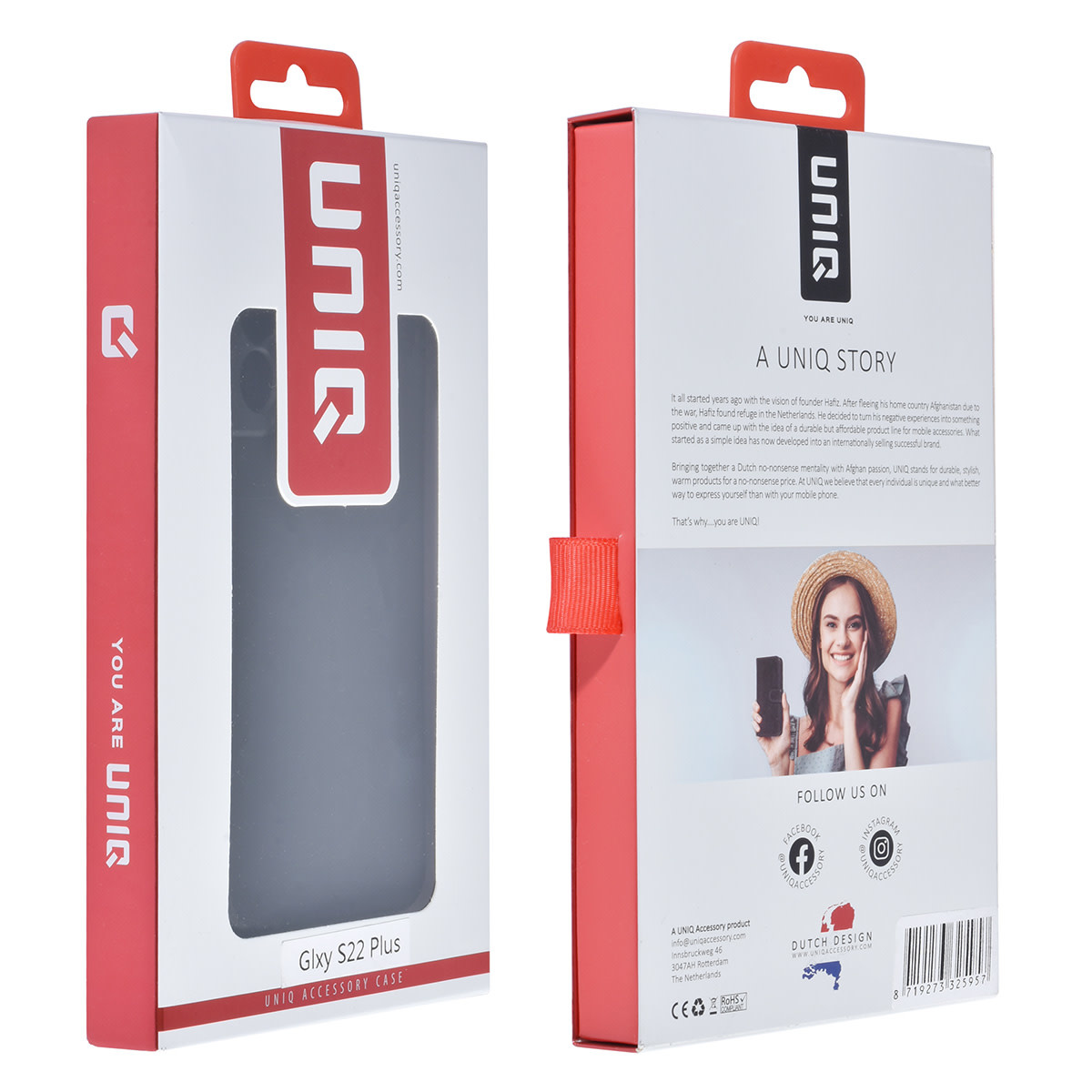 UNIQ Accessory UNIQ Accessory Samsung Galaxy S22 Plus TPU Backcover - Zwart, foto 4 van 4
