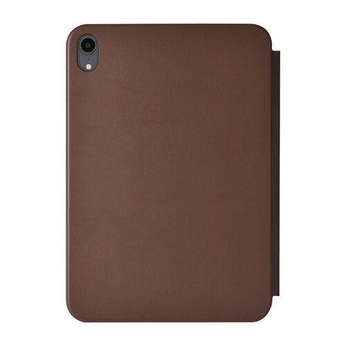 iPad Mini 2021 Book Case Tablet Housse - Marron foncé - Smart Case