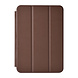 iPad Mini 2021 Book Case Tablethoes - DonkerBruin - Smart Case iPad Mini 2021 Book Case Tablethoes - DonkerBruin - Smart Case
