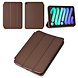 iPad Mini 2021 Book Case Tablethoes - DonkerBruin - Smart Case iPad Mini 2021 Book Case Tablethoes - DonkerBruin - Smart Case