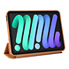 iPad Mini 2021 Book Case Tablethoes - LichtBruin - Smart Case iPad Mini 2021 Book Case Tablethoes - LichtBruin - Smart Case