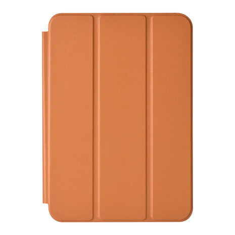 iPad Mini 2021 Book Case Tablet Cover - Light Brown - Smart Case
