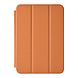 iPad Mini 2021 Book Case Tablethoes - LichtBruin - Smart Case iPad Mini 2021 Book Case Tablethoes - LichtBruin - Smart Case
