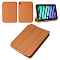 iPad Mini 2021 Book Case Tablet Cover - Light Brown - Smart Case