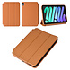 iPad Mini 2021 Book Case Tablethoes - LichtBruin - Smart Case iPad Mini 2021 Book Case Tablethoes - LichtBruin - Smart Case