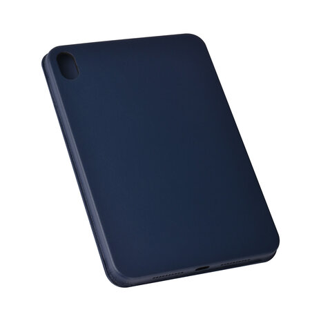 iPad Mini 2021 Book Case Tablethoes - DonkerBlauw - Smart Case iPad Mini 2021 Book Case Tablethoes - DonkerBlauw - Smart Case