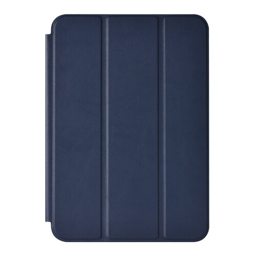 iPad Mini 2021 Book Case Tablethoes - DonkerBlauw - Smart Case