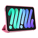 iPad Mini 2021 Book Case Tablethoes - Roze - Smart Case iPad Mini 2021 Book Case Tablethoes - Roze - Smart Case