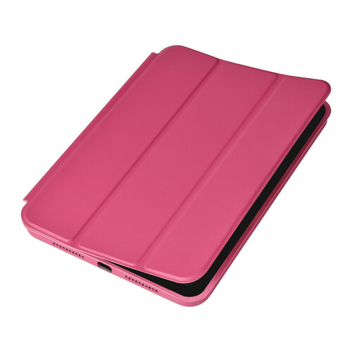 iPad Mini 2021 Book Case Tablet Cover - Hot Pink - Smart Case
