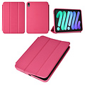 iPad Mini 2021 Book Case Tablet Housse - Rose vif - Smart Case