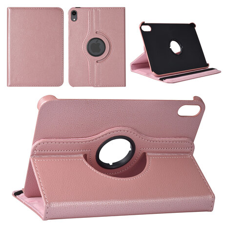 iPad Mini 2021 Book Case Tablet Housse - Rose Gold - Smart Case iPad Mini 2021 Book Case Tablet Housse - Rose Gold - Smart Case