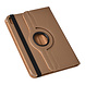 iPad Mini 2021 Book Case Tablethoes - Goud - 360 graden draaibaar iPad Mini 2021 Book Case Tablethoes - Goud - 360 graden draaibaar