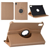 iPad Mini 2021 Book Case Tablet Cover - Gold - 360 Degree Rotatable