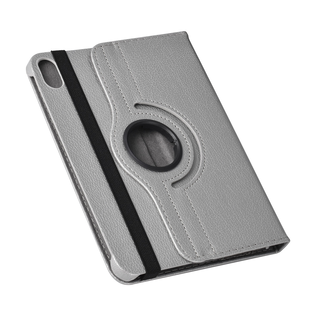 iPad Mini 2021 Book Case Tablethoes - Zilver - 360 graden draaibaar, foto 4 van 6