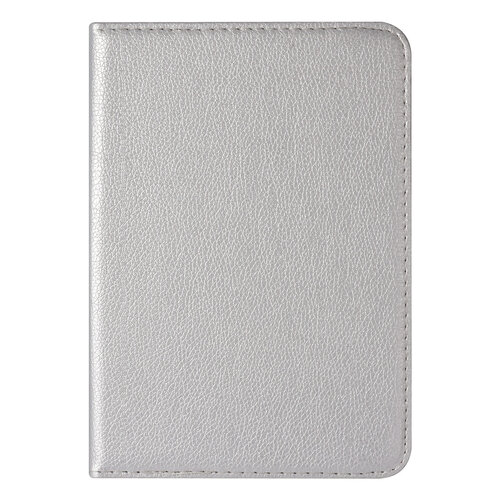 iPad Mini 2021 Book Case Tablet Cover - Argent - Rotatif à 360 degrés
