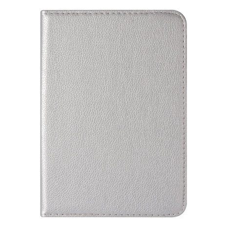 iPad Mini 2021 Book Case Tablet Cover - Silber - 360 Grad drehbar iPad Mini 2021 Book Case Tablet Cover - Silber - 360 Grad drehbar