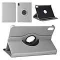 iPad Mini 2021 Book Case Tablet Cover - Argent - Rotatif à 360 degrés