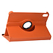iPad Mini 2021 Book Case Tablethoes - Oranje - 360 graden draaibaar iPad Mini 2021 Book Case Tablethoes - Oranje - 360 graden draaibaar