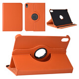 iPad Mini 2021 Book Case Tablet Cover - Orange - Rotatif à 360 degrés
