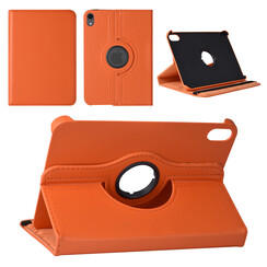 iPad Mini 2021 Book Case Tablet Cover - Orange - 360 Degree Rotatable