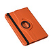 iPad Mini 2021 Book Case Tablethoes - Oranje - 360 graden draaibaar iPad Mini 2021 Book Case Tablethoes - Oranje - 360 graden draaibaar