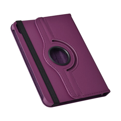 iPad Mini 2021 Book Case Tablet Cover - Lila - 360 Grad drehbar