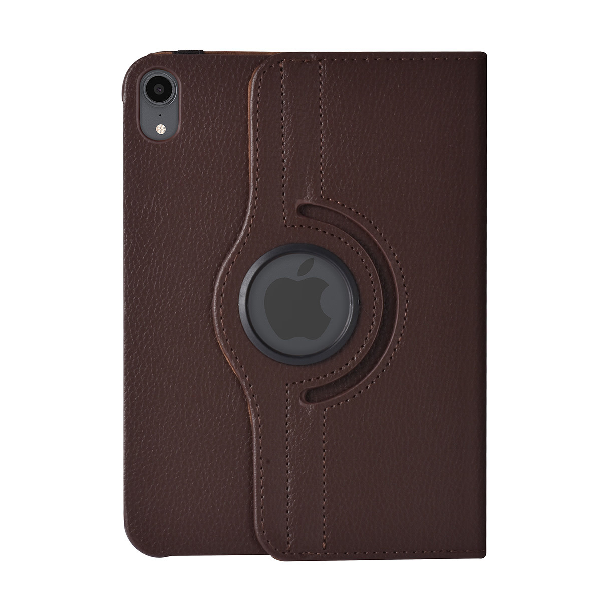 iPad Mini 2021 Book Case Tablethoes - Bruin - 360 graden draaibaar, foto 2 van 6