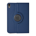iPad Mini 2021 Book Case Tablet Cover - Dunkelblau - 360 Grad drehbar
