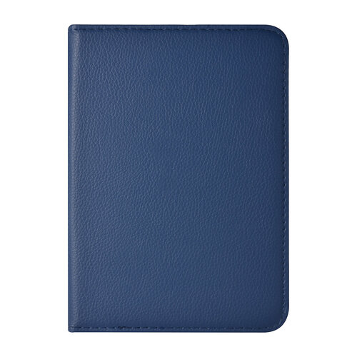 iPad Mini 2021 Book Case Tablet Cover - Bleu foncé - Rotatif à 360 degrés