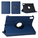 iPad Mini 2021 Book Case Tablethoes - DonkerBlauw - 360 graden draaibaar iPad Mini 2021 Book Case Tablethoes - DonkerBlauw - 360 graden draaibaar