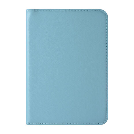 iPad Mini 2021 Book Case Tablet Cover - Bleu clair - Rotatif à 360 degrés iPad Mini 2021 Book Case Tablet Cover - Bleu clair - Rotatif à 360 degrés