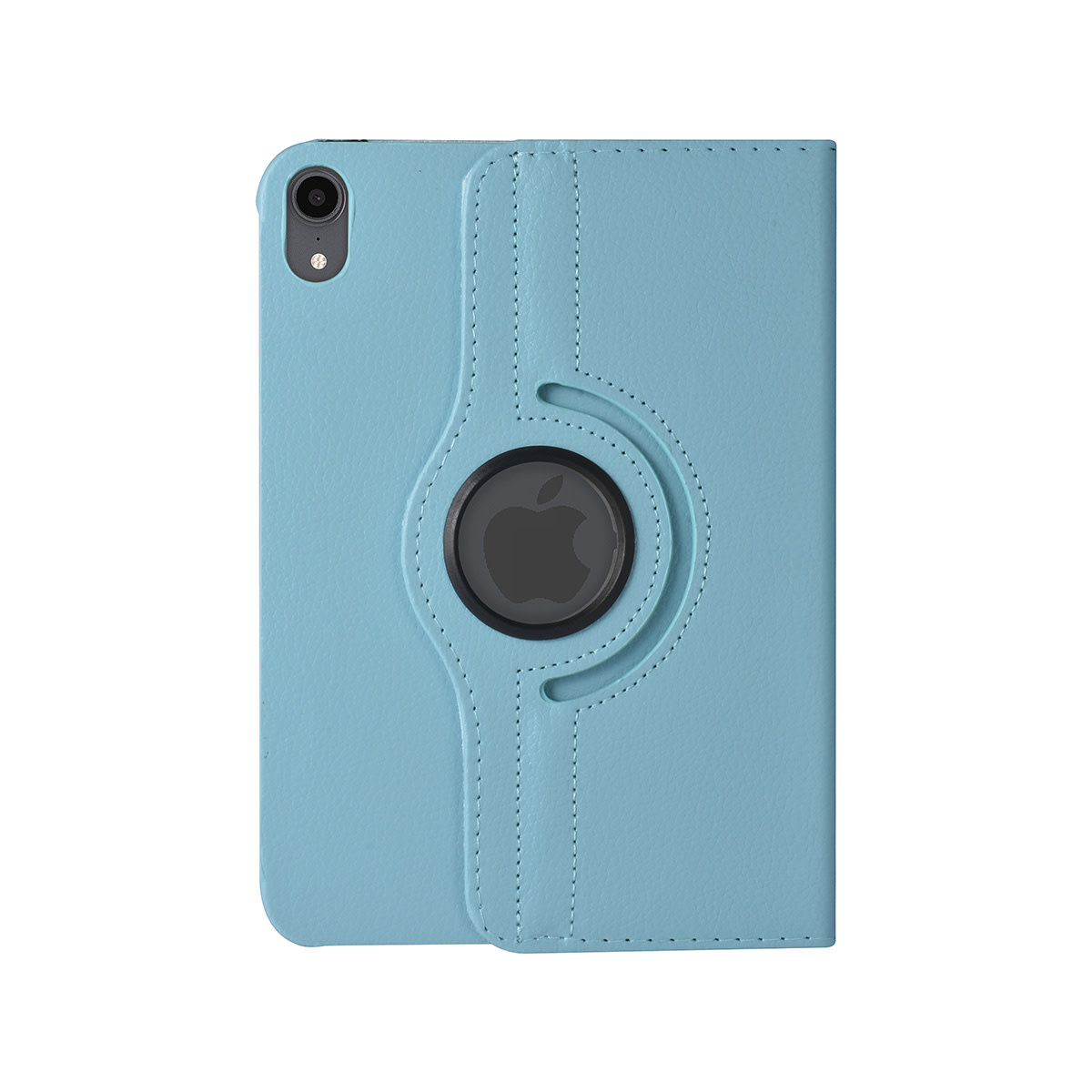 iPad Mini 2021 Book Case Tablethoes - LichtBlauw - 360 graden draaibaar, foto 2 van 6