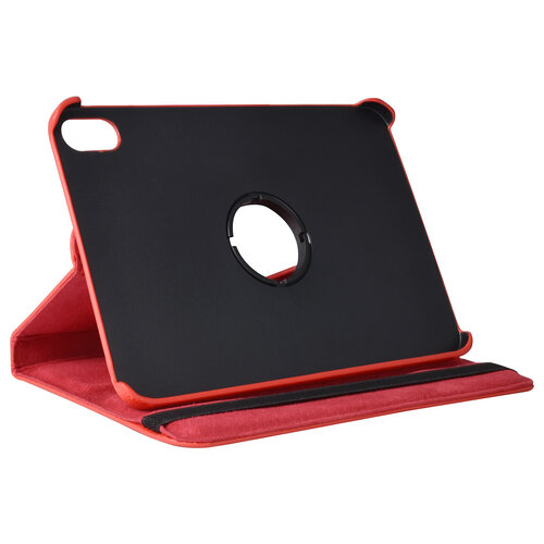 iPad Mini 2021 Book Case Tablet Cover - Red - 360 Degree Rotatable