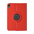iPad Mini 2021 Book Case Tablet Cover - Rouge - Rotatif à 360 degrés
