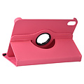 iPad Mini 2021 Book Case Tablet Cover - Hot Pink - 360 Degree Rotatable
