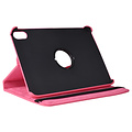 iPad Mini 2021 Book Case Tablet Cover - Rose vif - Rotatif à 360 degrés
