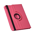 iPad Mini 2021 Book Case Tablet Cover - Hot Pink - 360 Degree Rotatable