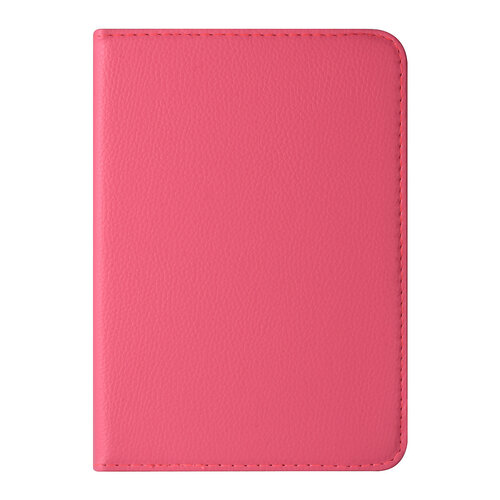 iPad Mini 2021 Book Case Tablet Cover - Hot Pink - 360 Degree Rotatable