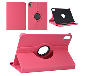 iPad Mini 2021 Book Case Tablet Cover - Rose vif - Rotatif à 360 degrés iPad Mini 2021 Book Case Tablet Cover - Rose vif - Rotatif à 360 degrés