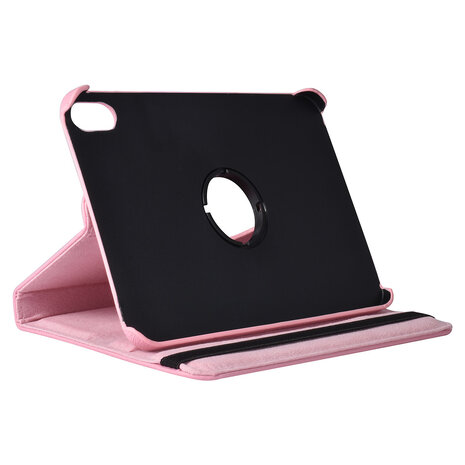 iPad Mini 2021 Book Case Tablet Cover - Rose - Rotatif à 360 degrés iPad Mini 2021 Book Case Tablet Cover - Rose - Rotatif à 360 degrés