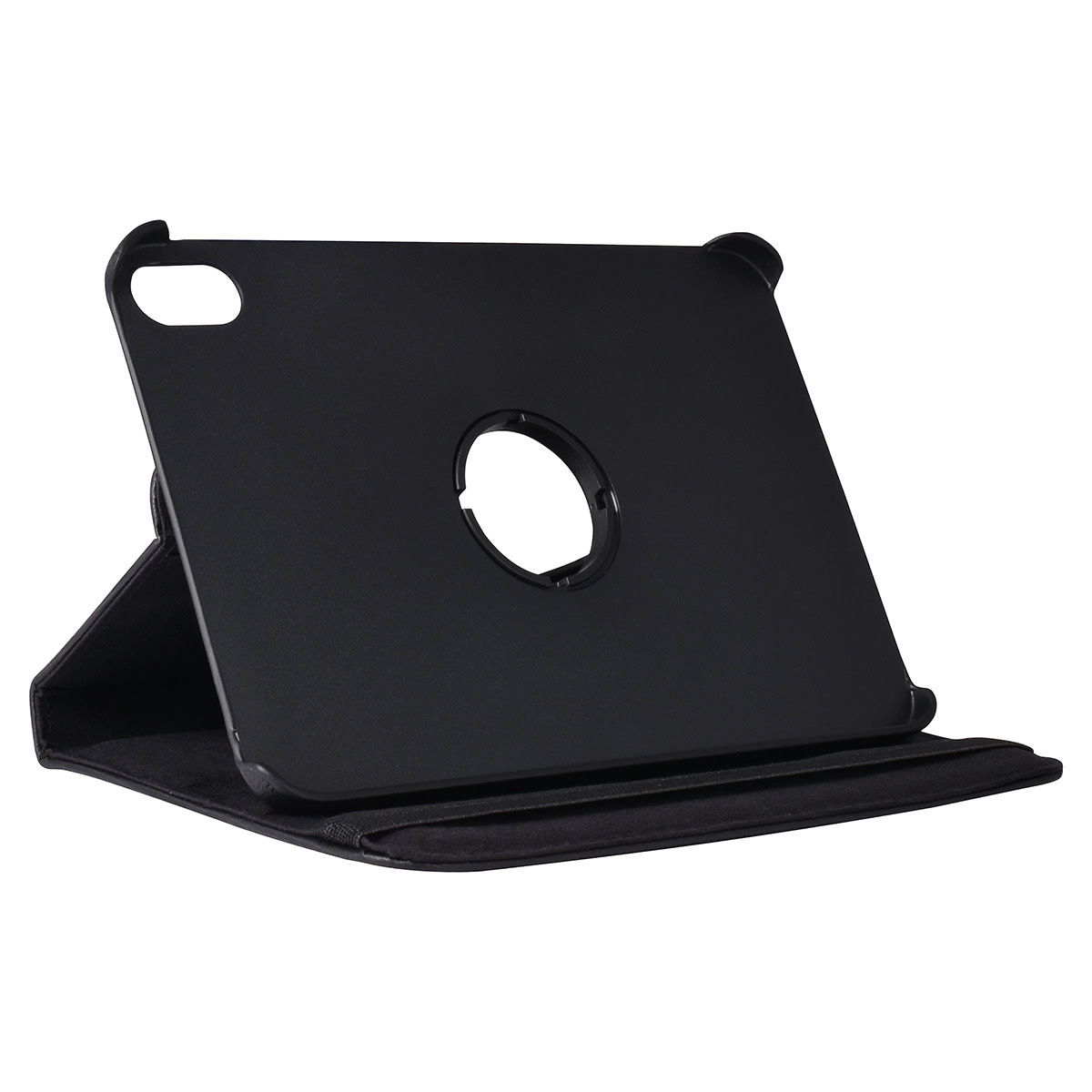 iPad Mini 2021 Book Case Tablethoes - Zwart - 360 graden draaibaar, foto 5 van 6