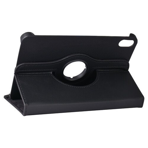iPad Mini 2021 Book Case Tablet Cover - Black - 360 Degree Rotatable