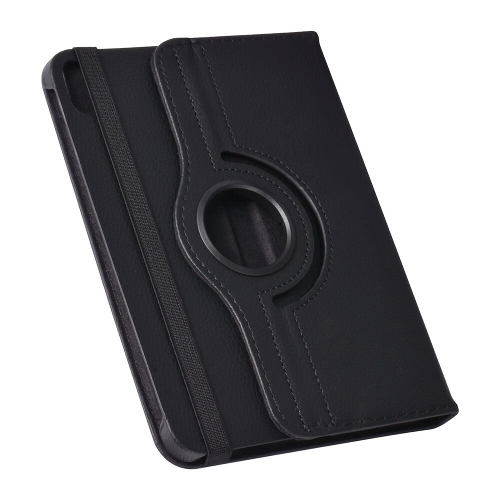 iPad Mini 2021 Book Case Tablet Cover - Noir - Rotatif à 360 degrés iPad Mini 2021 Book Case Tablet Cover - Noir - Rotatif à 360 degrés