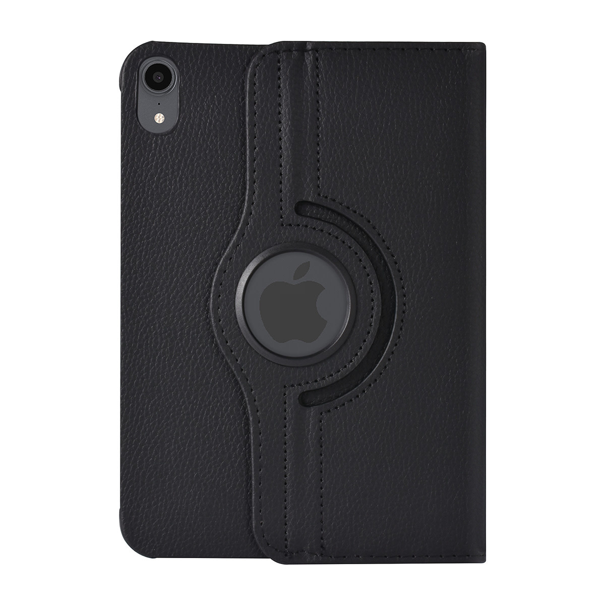 iPad Mini 2021 Book Case Tablethoes - Zwart - 360 graden draaibaar, foto 2 van 6