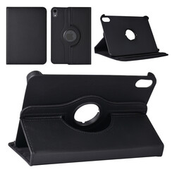 iPad Mini 2021 Book Case Tablet Cover - Schwarz - 360 Grad drehbar