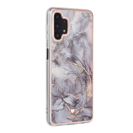 UNIQ Accessory UNIQ Classic Case Samsung Galaxy A32 5G TPU Back Cover hoesje - Marble Grey UNIQ Accessory UNIQ Classic Case Samsung Galaxy A32 5G TPU Back Cover hoesje - Marble Grey