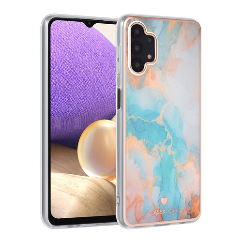 UNIQ Accessory UNIQ Accessory Étui Galaxy A32 5G - Marble Blue