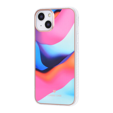 UNIQ Accessory UNIQ Classic Case iPhone 13 & 14 TPU Back Cover hoesje - Curved Colors UNIQ Accessory UNIQ Classic Case iPhone 13 & 14 TPU Back Cover hoesje - Curved Colors